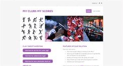 Desktop Screenshot of myclubsmyscores.com